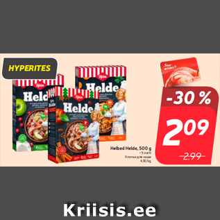 Allahindlus - Helbed Helde, 500 g