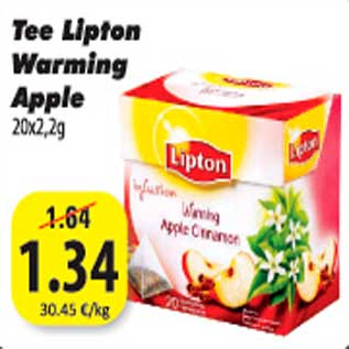 Allahindlus - Tee Lipton Warming Apple 20x2,2g