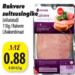 Allahindlus - Rakvere suitsusingike 110 g