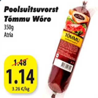 Allahindlus - Poolsuitsuvorst Tõmmu Wõro 350 g