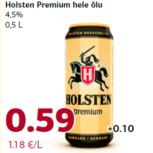 Allahindlus - Holsten Premium hele õlu