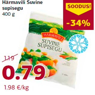 Allahindlus - Härmavili Suvine supisegu 400 g