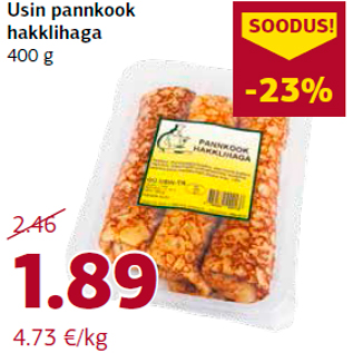 Allahindlus - Usin pannkook hakklihaga 400 g