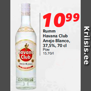 Allahindlus - Rumm Havana Club Anejo Blanco