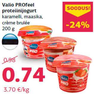 Allahindlus - Valio PROfeel proteiinijogurt