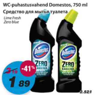 Allahindlus - WS-puhastusvahend Domestos