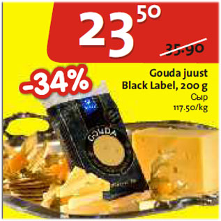 Allahindlus - Gouda juust Black Label