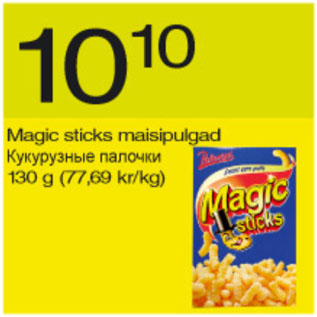 Allahindlus - Magic sticks maisipulgad