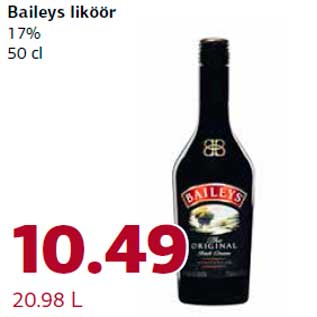 Allahindlus - Baileys liköör