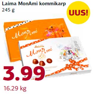 Allahindlus - Laima MonAmi kommikarp 245 g