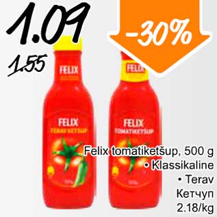 Allahindlus - Felix tomatiketšup, 500 g