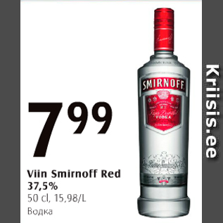 Allahindlus - Viin Smirnoff Red