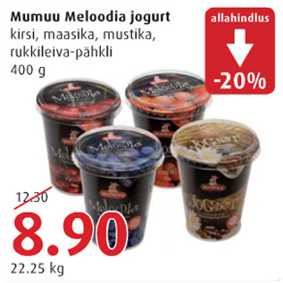 Allahindlus - Mumuu Meloodia jogurt