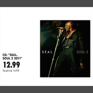 Allahindlus - CD: SEAL SOUL 2 2011"