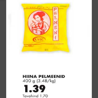 Allahindlus - Hiina pelmeenid 400g