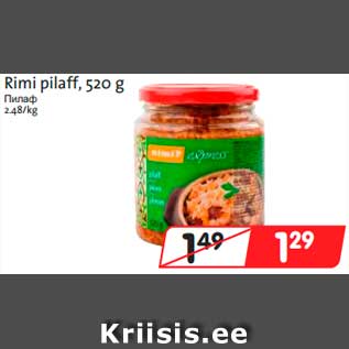 Allahindlus - Rimi pilaff, 520 g