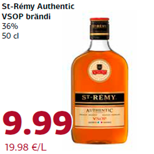 Allahindlus - St-Rémy Authentic VSOP brändi