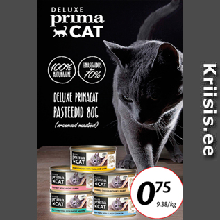 Allahindlus - DELUXE PRIMACAT PASTEEDID 80G