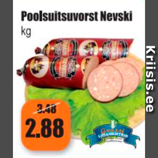 Allahindlus - Poolsuitsuvorst Nevski kg