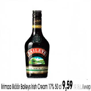 Allahindlus - Iirimaa liköör Baileys Irish Сrеam I7% 50 cl