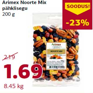 Allahindlus - Arimex Noorte Mix pähklisegu 200 g