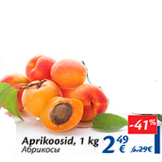 Allahindlus - Aprikoosid, 1 kg