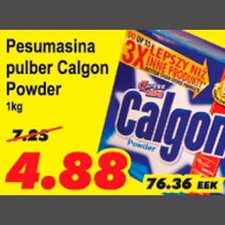 Allahindlus - Pesumasina pulber Calgon Powder