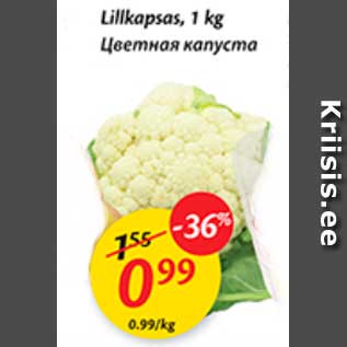 Allahindlus - Lillkapsas, 1 kg