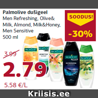 Allahindlus - Palmolive dušigeel