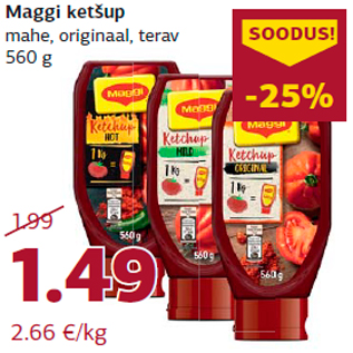 Allahindlus - Maggi ketšup