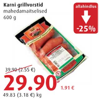 Allahindlus - Karli grillvorstid