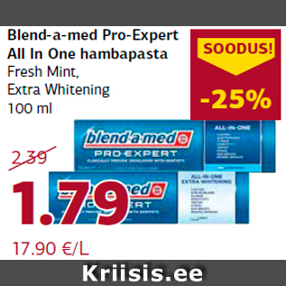 Allahindlus - Blend-a-med Pro-Expert All In One hambapasta