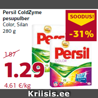 Allahindlus - Persil ColdZyme pesupulber