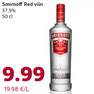 Allahindlus - Smirnoff Red viin