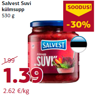 Allahindlus - Salvest Suvi külmsupp 530 g