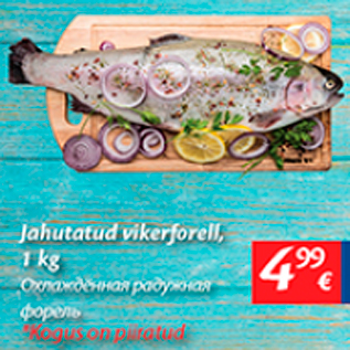 Allahindlus - Jahutatud vikerforell, 1 kg