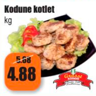 Allahindlus - Kodune kotlet kg