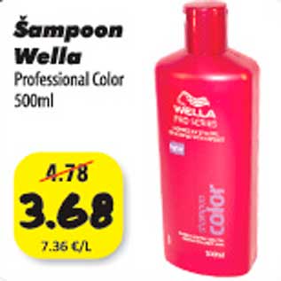 Allahindlus - Šampoon Wella Professional Color 500 ml