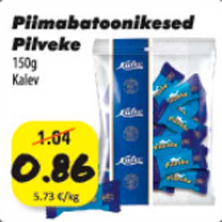 Allahindlus - Piimabatoonikesed Pilveke 150g