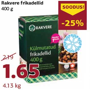 Allahindlus - Rakvere frikadellid 400 g