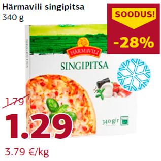 Allahindlus - Härmavili singipitsa 340 g