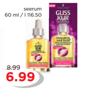 Allahindlus - GLISS KUR seerum 60 ml / l 116.50