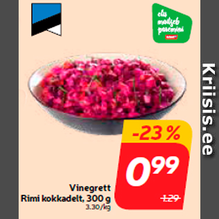 Allahindlus - Vinegrett Rimi kokkadelt, 300 g