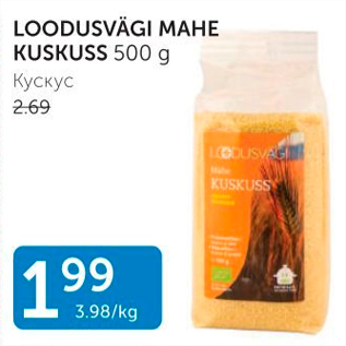 Allahindlus - LOODUSVÄGI MAHE KUSKUSS 500 G