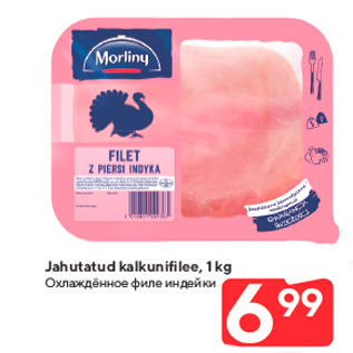 Allahindlus - Jahutatud kalkunifilee, 1 kg