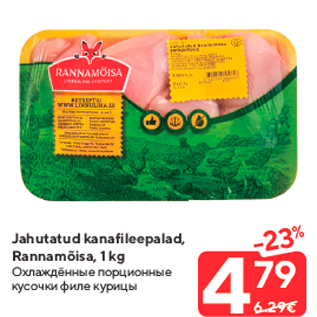 Allahindlus - Jahutatud kanafileepalad, Rannamõisa, 1 kg