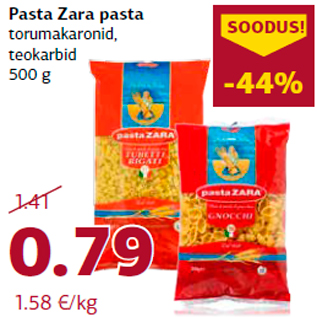 Allahindlus - Pasta Zara pasta