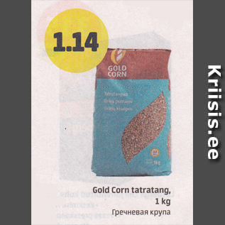 Allahindlus - Gold Corn tatratang, 1 kg