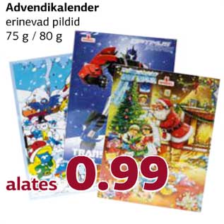 Allahindlus - Advendikalender