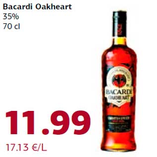 Allahindlus - Bacardi Oakheart